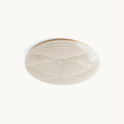 Acrylic LED Flush Mount Ceiling Light – Modern Round Bedroom Fixture