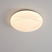 Acrylic LED Flush Mount Ceiling Light – Modern Round Bedroom Fixture