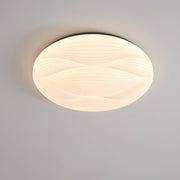 Acrylic LED Flush Mount Ceiling Light – Modern Round Bedroom Fixture