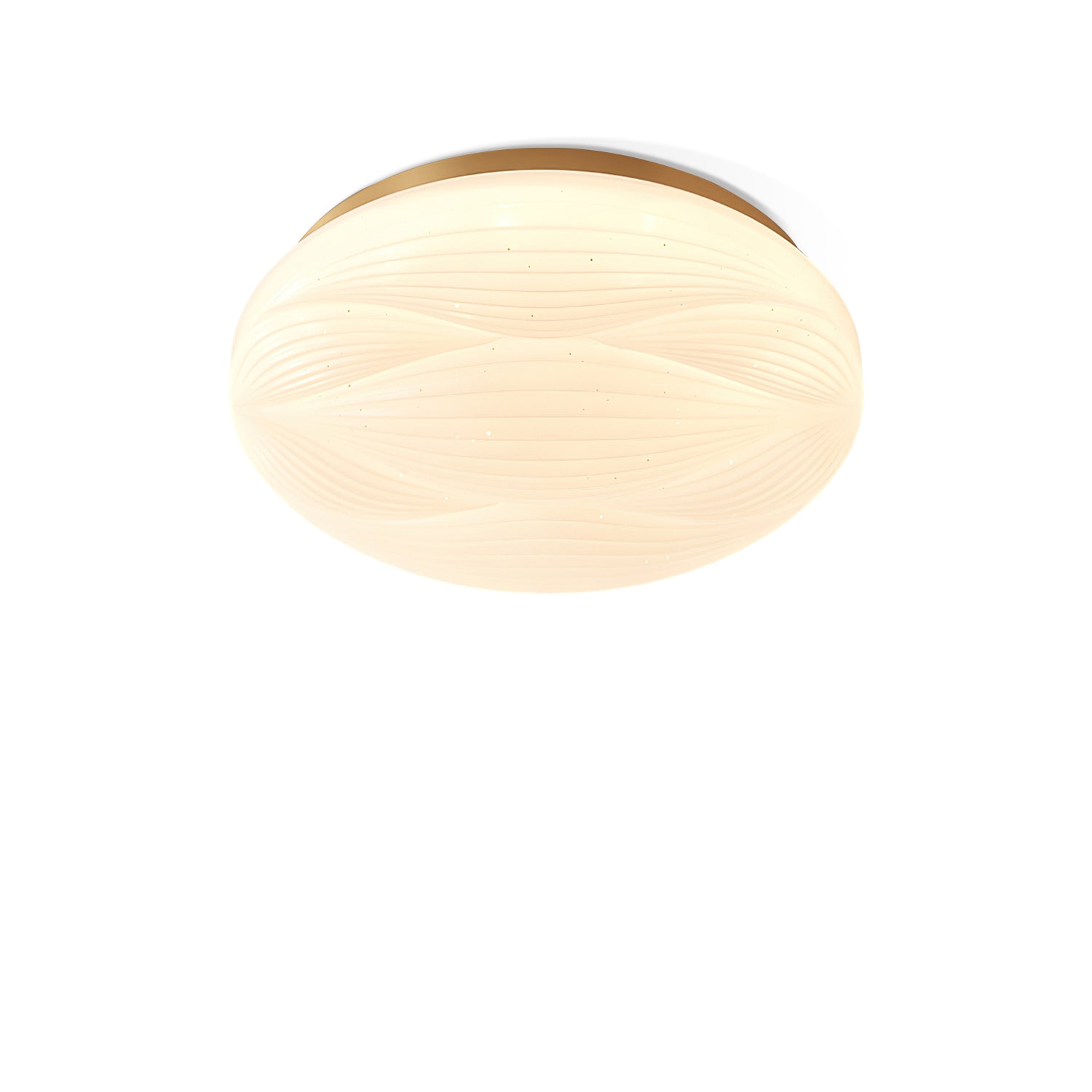 Acrylic LED Flush Mount Ceiling Light – Modern Round Bedroom Fixture