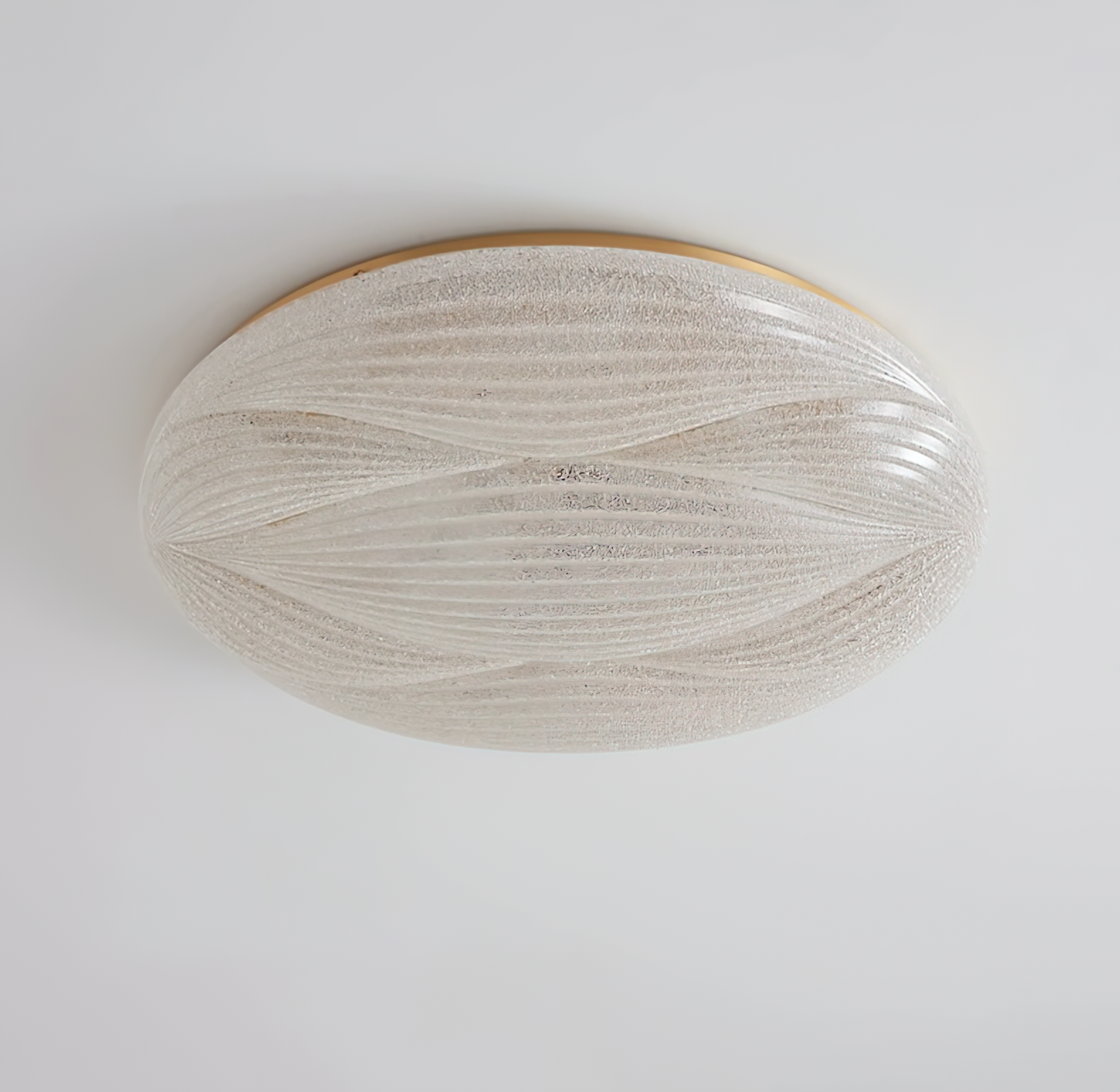 Acrylic LED Flush Mount Ceiling Light – Modern Round Bedroom Fixture