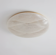 Acrylic LED Flush Mount Ceiling Light – Modern Round Bedroom Fixture