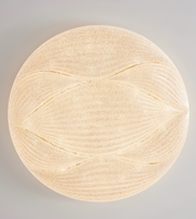 Acrylic LED Flush Mount Ceiling Light – Modern Round Bedroom Fixture