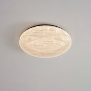 Acrylic LED Flush Mount Ceiling Light – Modern Round Bedroom Fixture