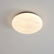 Acrylic LED Flush Mount Ceiling Light – Modern Round Bedroom Fixture