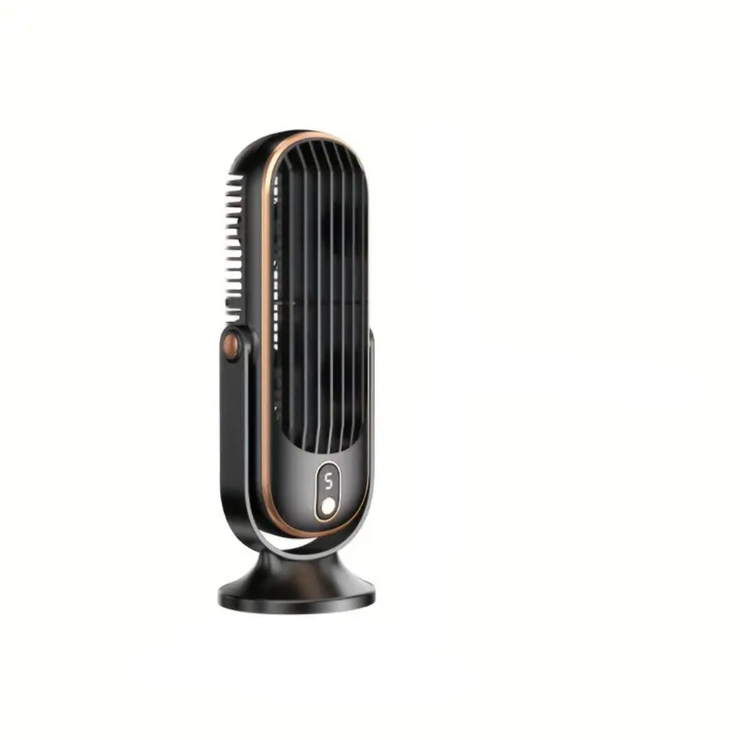 Briston Breeze Portable Fan – Rechargeable USB Desktop Table Fan Touch Control Quiet Cooling