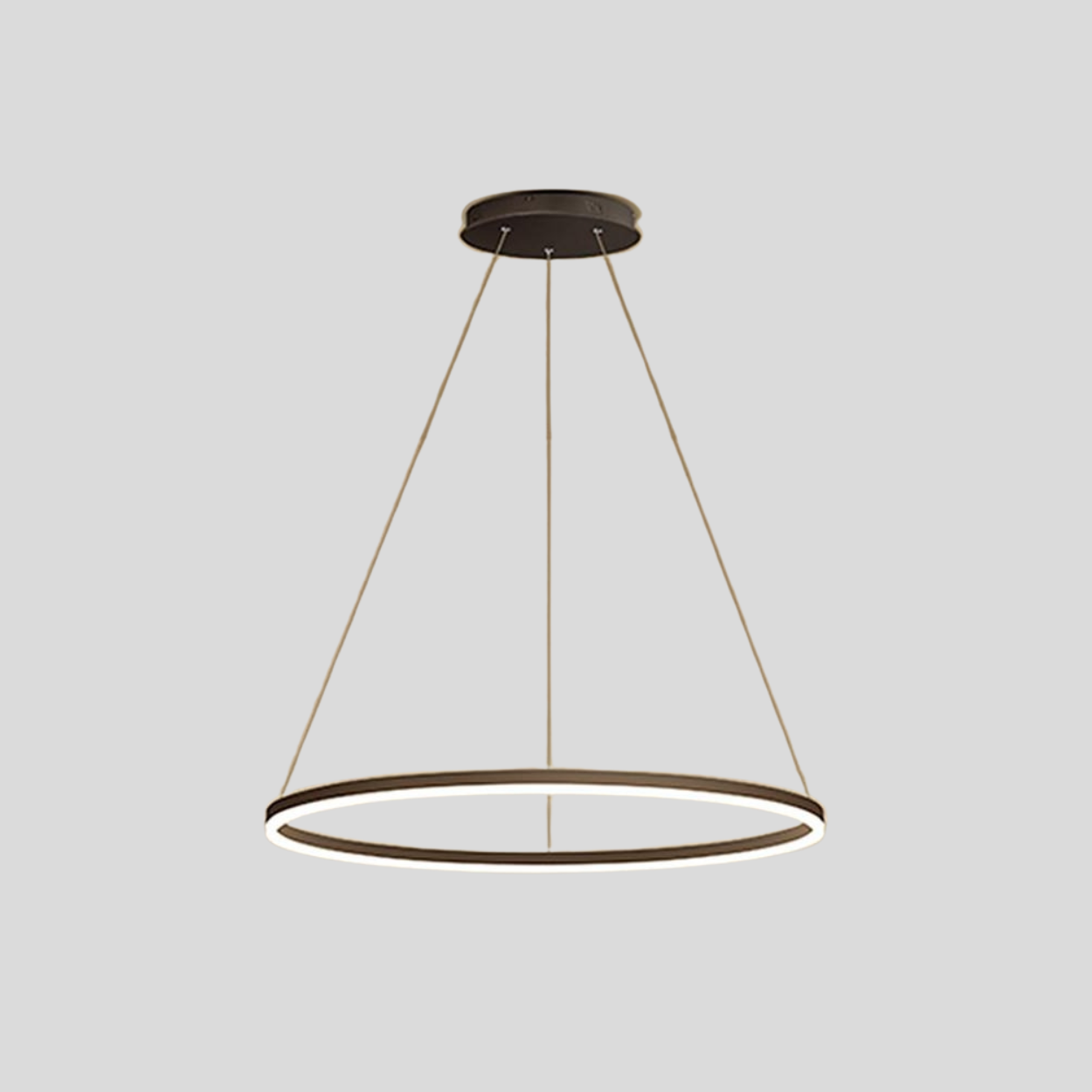 Orbit Ring Chandelier Light – LED Modern Circular Suspended Ceiling Lighting Fixture