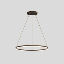 Orbit Ring Chandelier Light – LED Modern Circular Suspended Ceiling Lighting Fixture