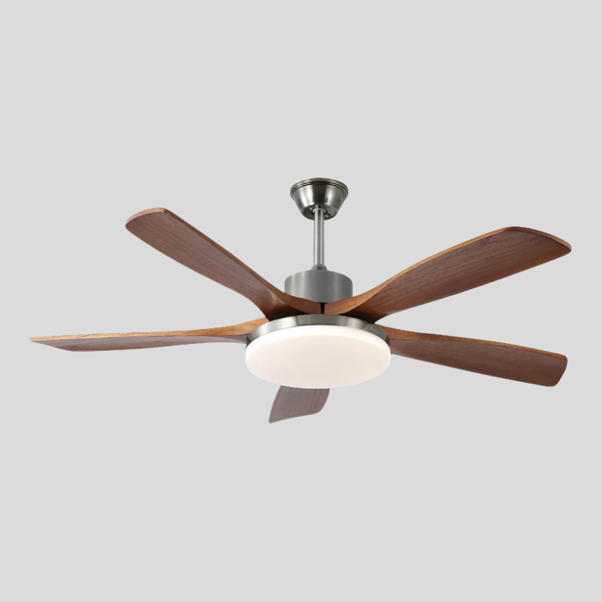 Serene Nordic Ceiling Fan Light – LED Ceiling Fan Light Integrated Dimming Modern Living Rooms