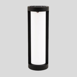 Cylinder LED Bollard Lights Solar – Waterproof Outdoor Landscape Fixtures