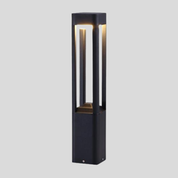 Modern Frame LED Bollard Lights for Pathways – Waterproof Outdoor Garden Fixtures