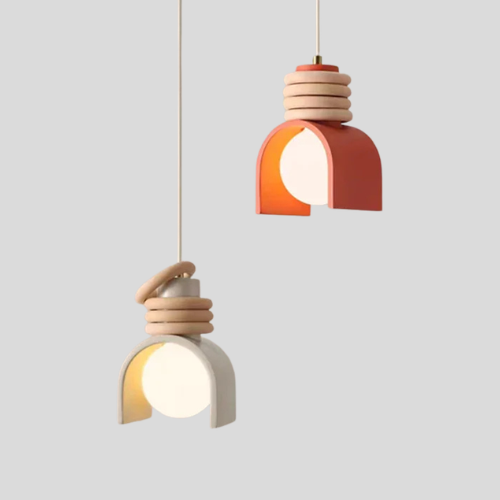 Arlo Arch Pendant Light – Modern Scandinavian Dome Kitchen Island Hanging Fixture