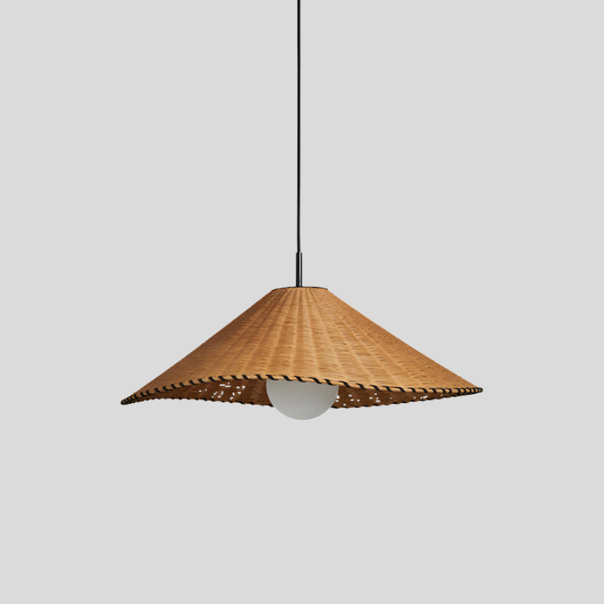 Terra Charcoal Pendant Lamp – LED Architectural Indoor Pendant Light Fixture Hallways Living Rooms Staircases