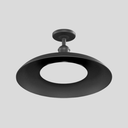 Industrial LED Outdoor Ceiling Light – Weatherproof Porch and Patio Fixture