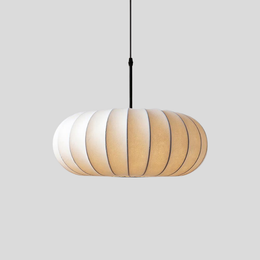 Opus Dome Pendant Lamp – Wabi Sabi Inspired Natural Materials Rustic Modern Interiors