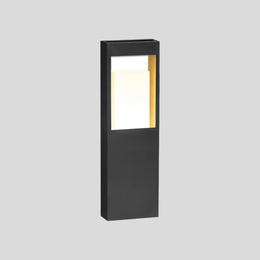 Noctis Rectilinear Bollard Path Light – Architectural LED Outdoor Landscape Lighting