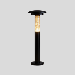 Aurora Crackle Solar Pathway Light – Waterproof LED Outdoor Landscape Bollard