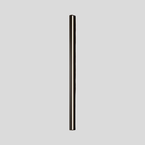 Alera Linear Wall Light – Modern Minimalist Black LED Bar Sconce for Bedroom Headboard Lighting