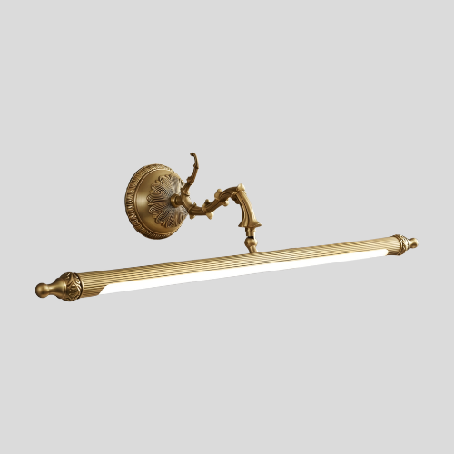 Orvessa Picture Light Sconce – LED Brass Bathroom Mirror Wall Mounted Vanity Bar Lighting Fixture