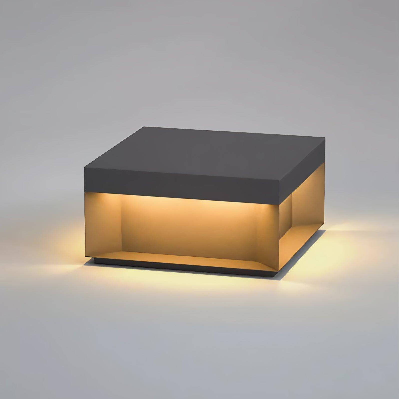 Vetra Cube Post Light – LED Outdoor Waterproof Fence Pillar Deck Post Cap Landscape Lighting