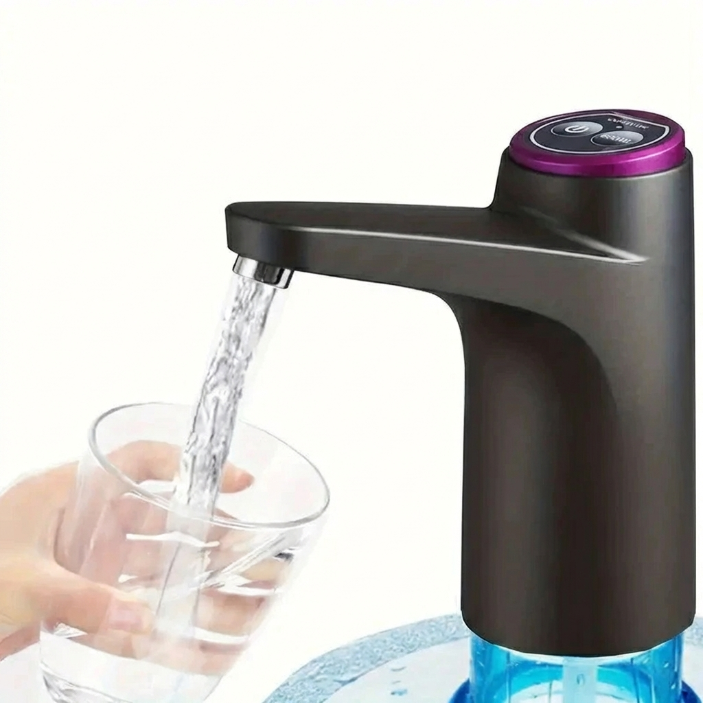 Velora Touch Water Dispenser – USB Rechargeable Electric Pump Portable Drinking Water Bottle Dispenser