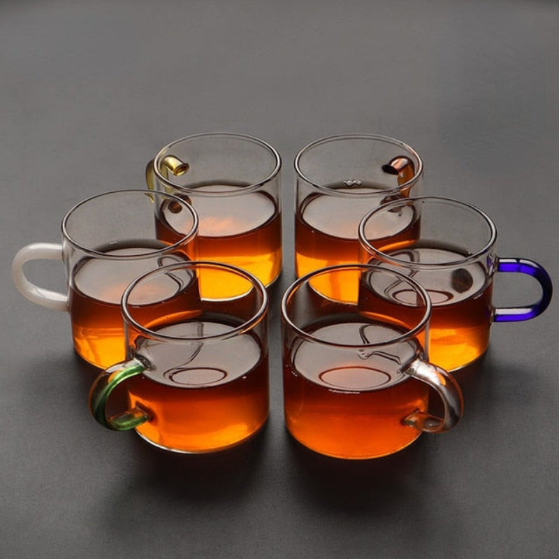 Verdani Glass Teapot – Clear Borosilicate Heat Resistant Brewing Pot Bamboo Handle 400ml 1000ml