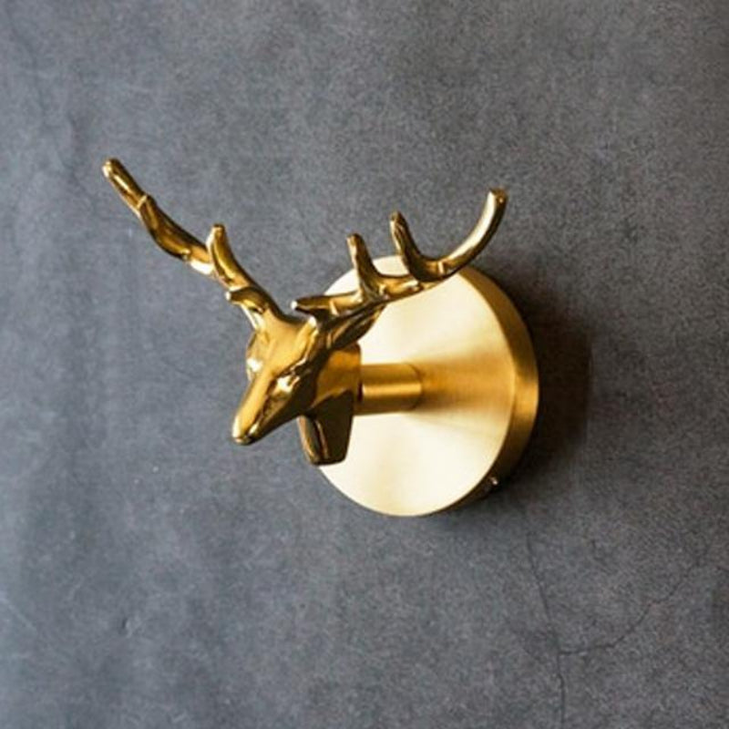 Aviari Bird Wall Hook – Decorative Brass Gold Metal Animal Coat Towel Hanger Bedroom Bathroom Entryway