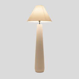 Maine Sculpted Floor Lamp – Modern Minimalist Resin Standing Living Room Ambient Lighting Fixture