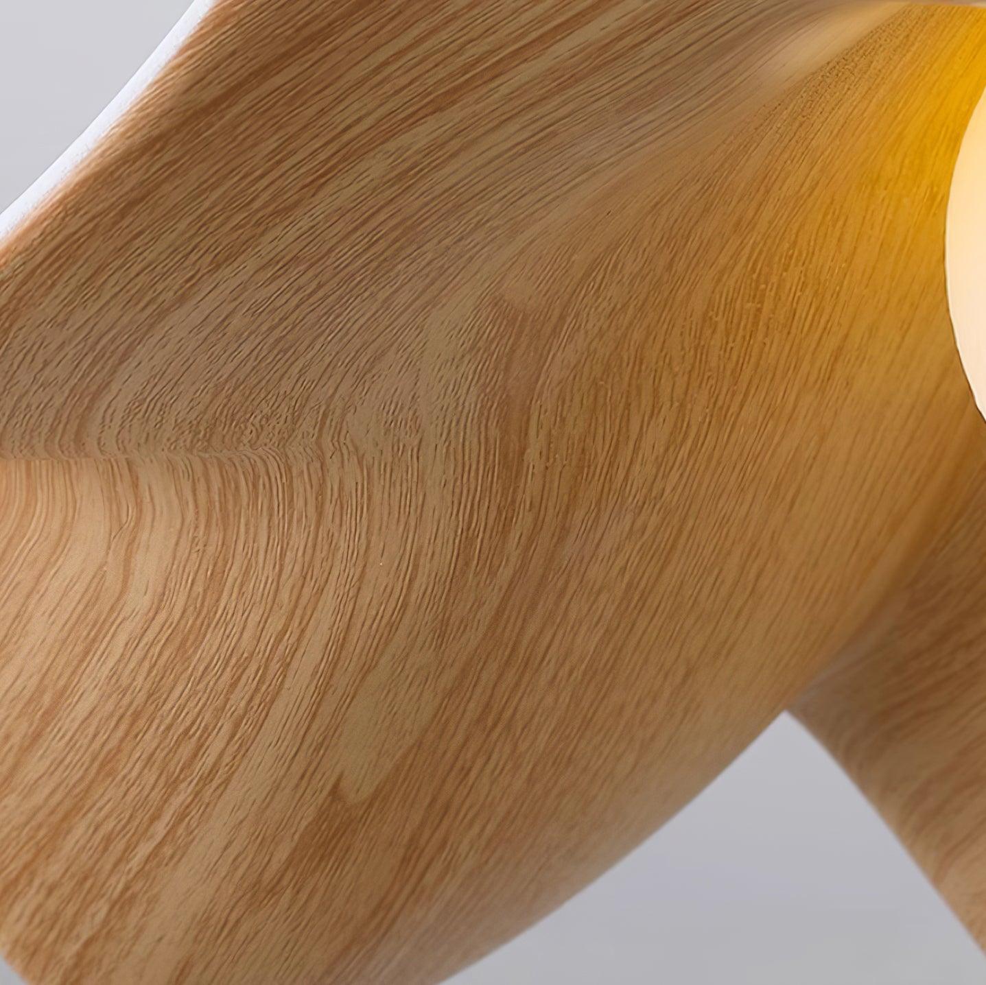 Meare Vayne Pendant Lamp – LED Water-Transfer Leaf Vein Pattern Architectural Interiors