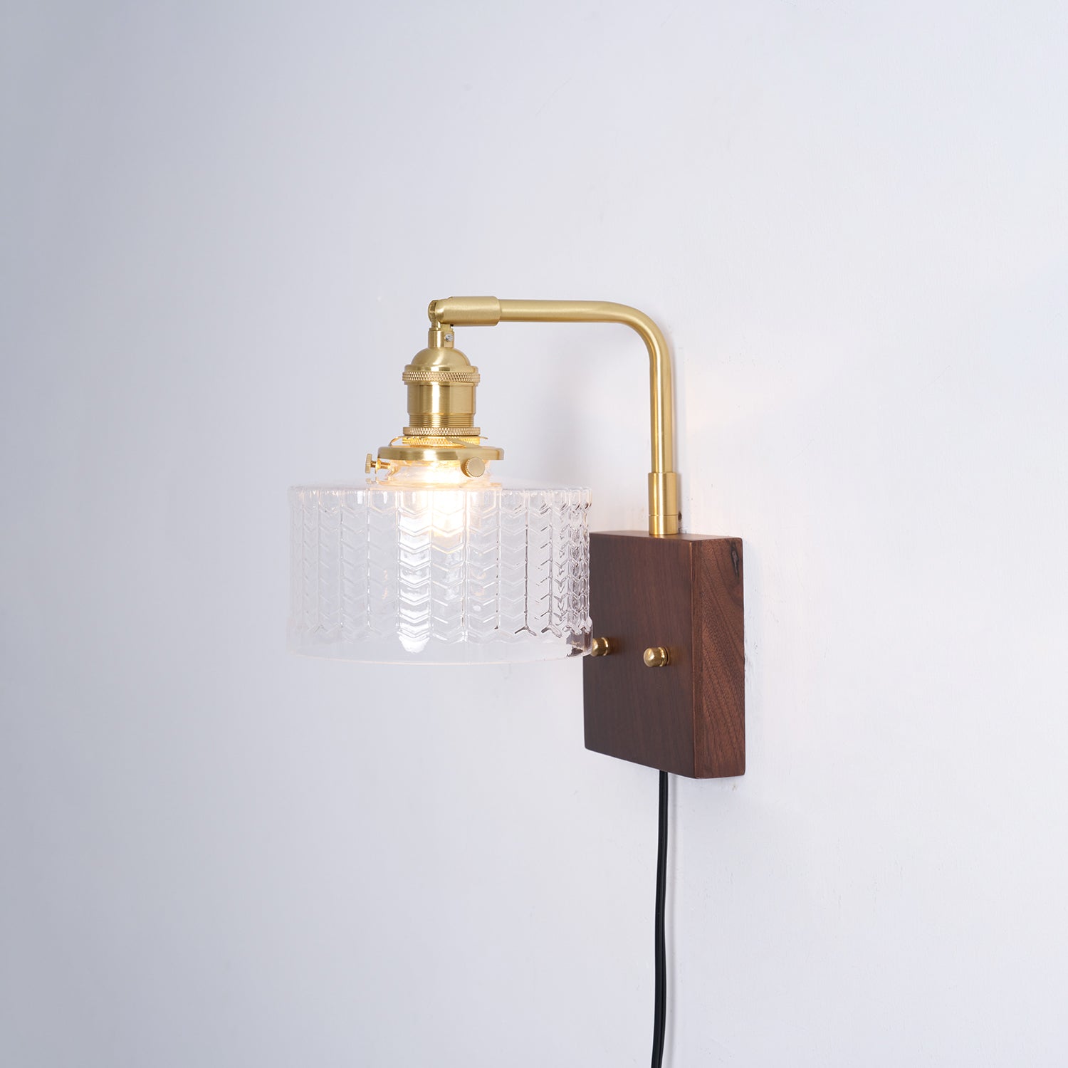 Verdant Dome Wall Lamp – Rustic Glass Shade Casts Dappled Forest Light Across Interiors