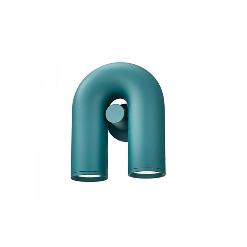 Modern Arch Wall Sconce LED Spotlight – Adjustable Directional Cylinder Light Fixture