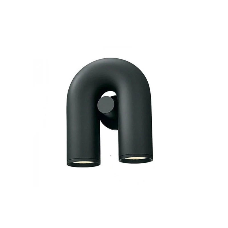 Modern Arch Wall Sconce LED Spotlight – Adjustable Directional Cylinder Light Fixture