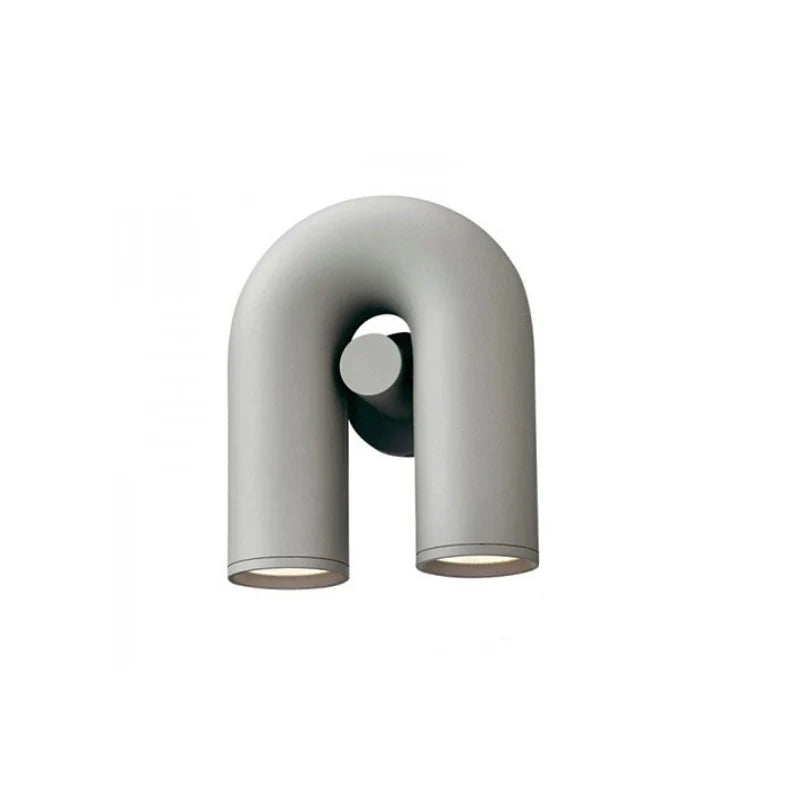 Modern Arch Wall Sconce LED Spotlight – Adjustable Directional Cylinder Light Fixture