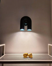 Modern Arch Wall Sconce LED Spotlight – Adjustable Directional Cylinder Light Fixture