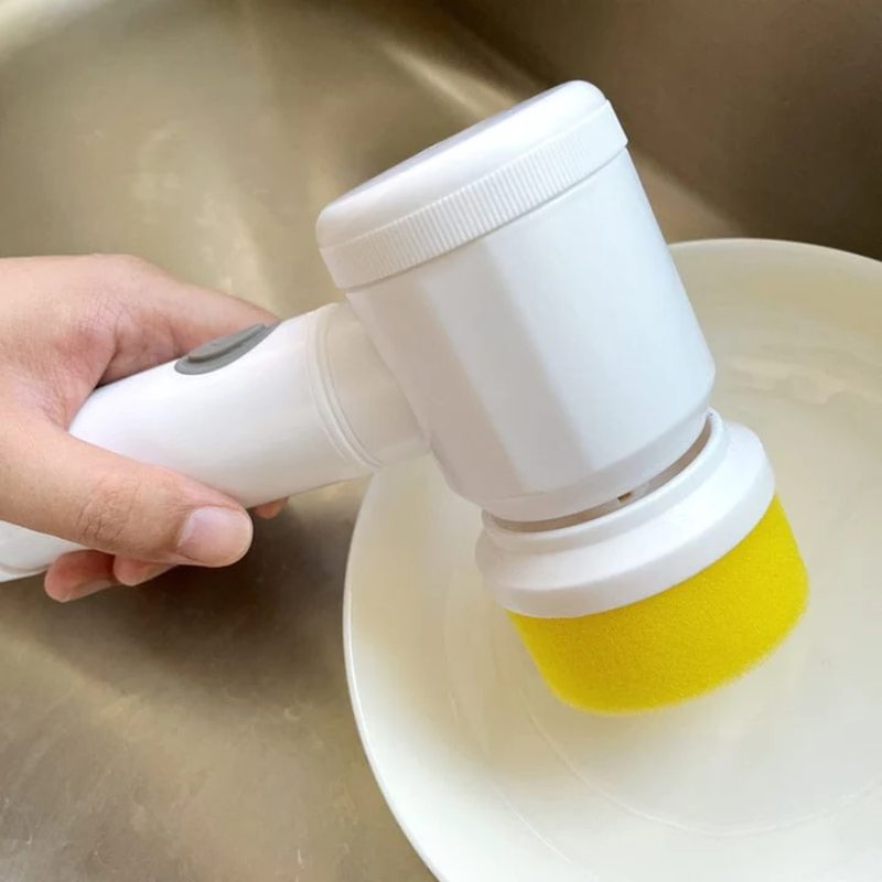 Pureflow Cleaning Brush – Rechargeable Electric Power Scrubber Cordless Kitchen Bathroom Tile Grout