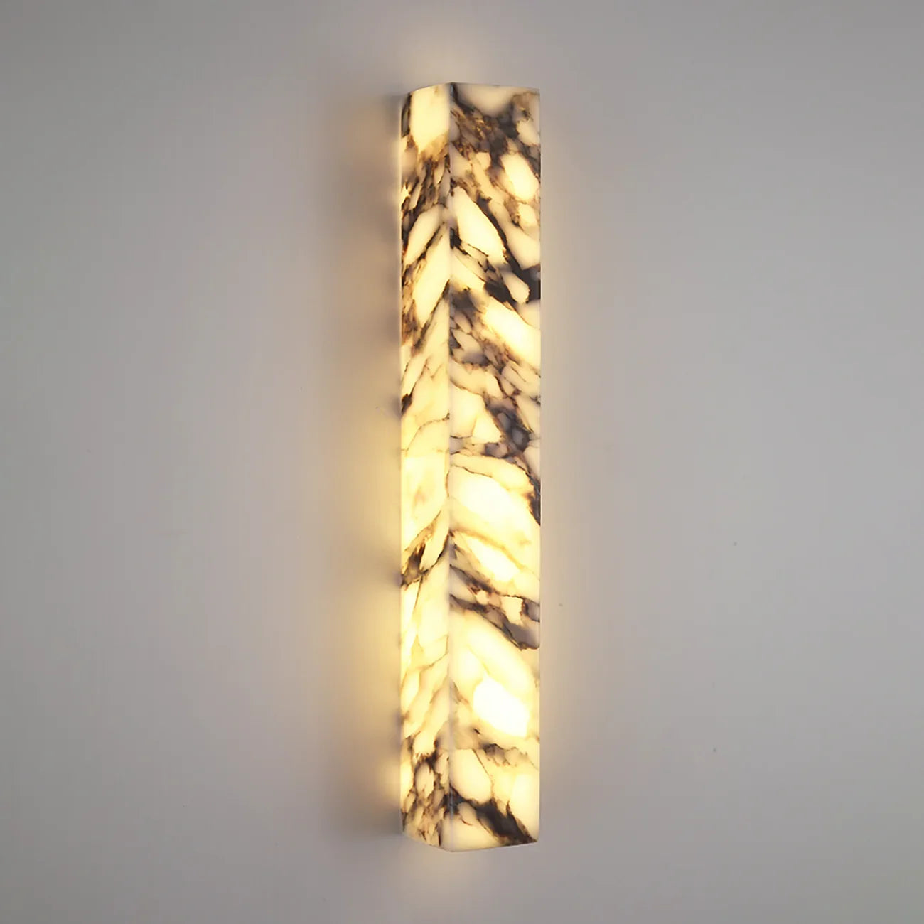 Quiet Marble Dome Wall Light – LED Ambient Marble Wall Light Fixture Modern Interiors