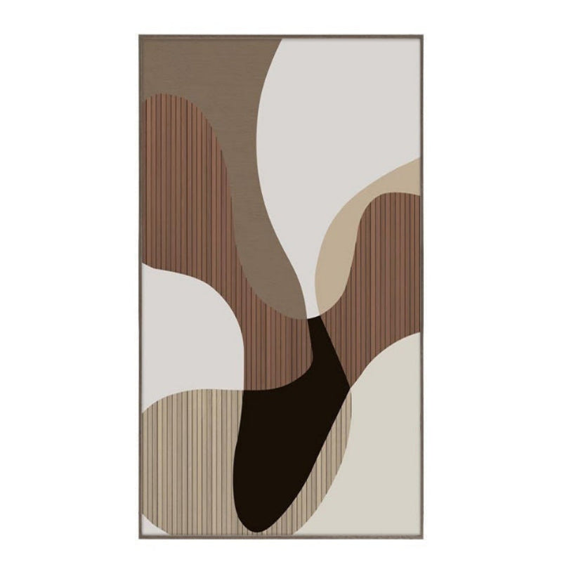 Solune Abstract Canvas Wall Art – Modern Minimalist Geometric Print Living Room Bedroom Decor