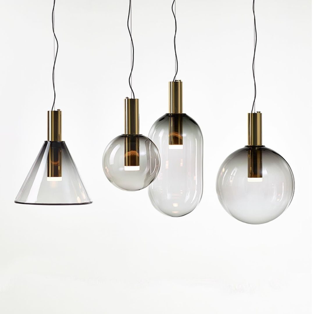 Erin Fabric Globe Pendant – LED Fabric Pendant Lighting Fixture