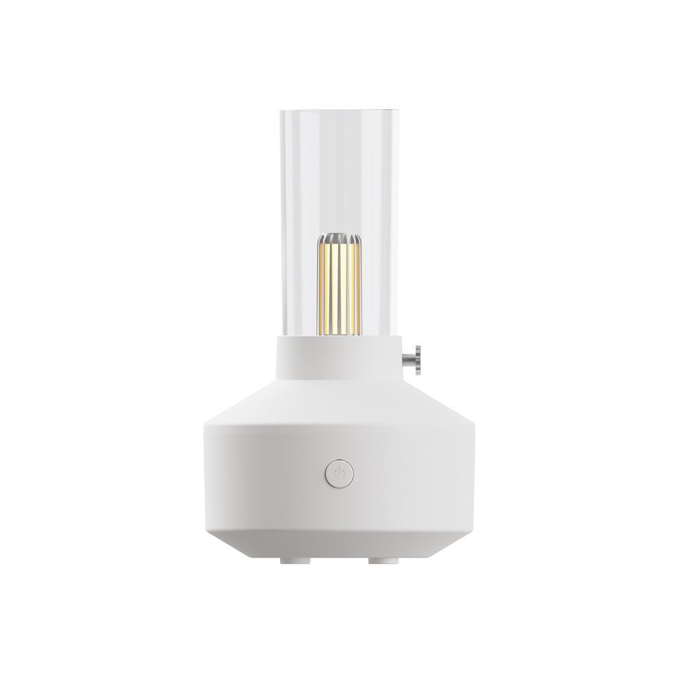 Verdant Mist Aroma Diffuser – LED Flameless Candles Decorative Lanterns Table Lamp Bedroom Living Room