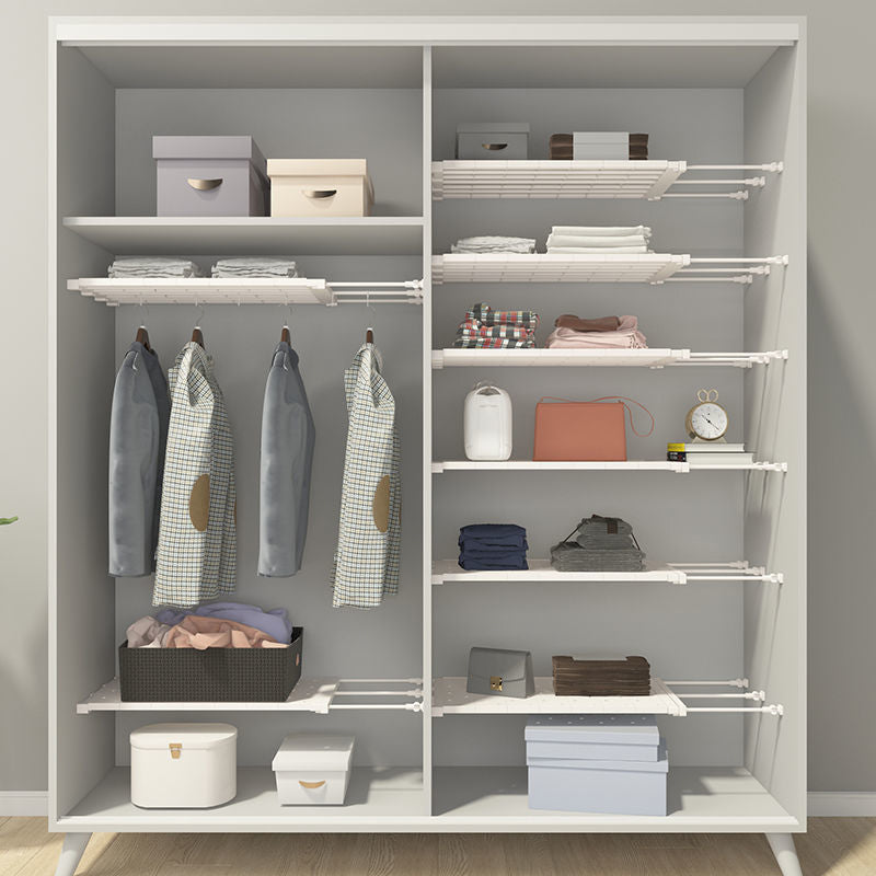 Stratum Shoe Storage Cabinet – Modern Wood Organizer Shelf Adjustable Expandable Rack Entryway Bedroom