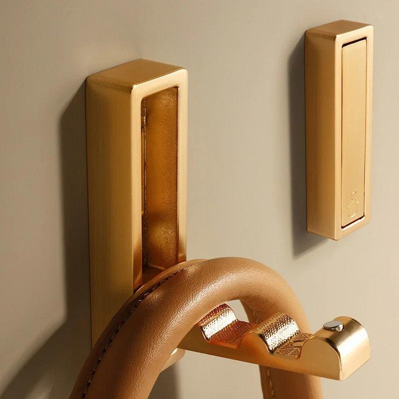 Hexton Folding Wall Hook – Space Saving Retractable Coat Hanger Entryway Bathroom Kitchen