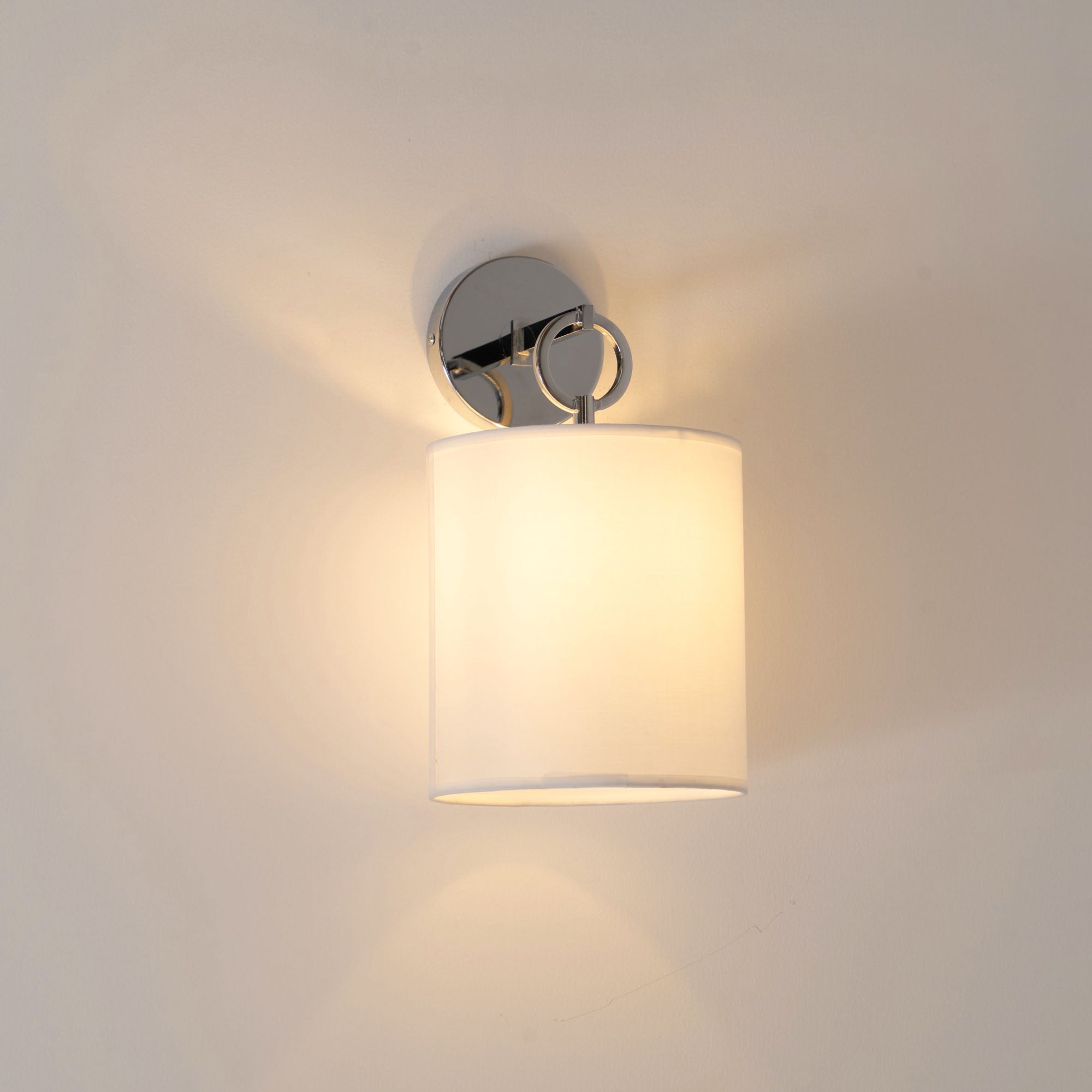 Crescent Ring Wall Sconce – LED Modern Wall Lighting Fixture Soft Ambient Glow