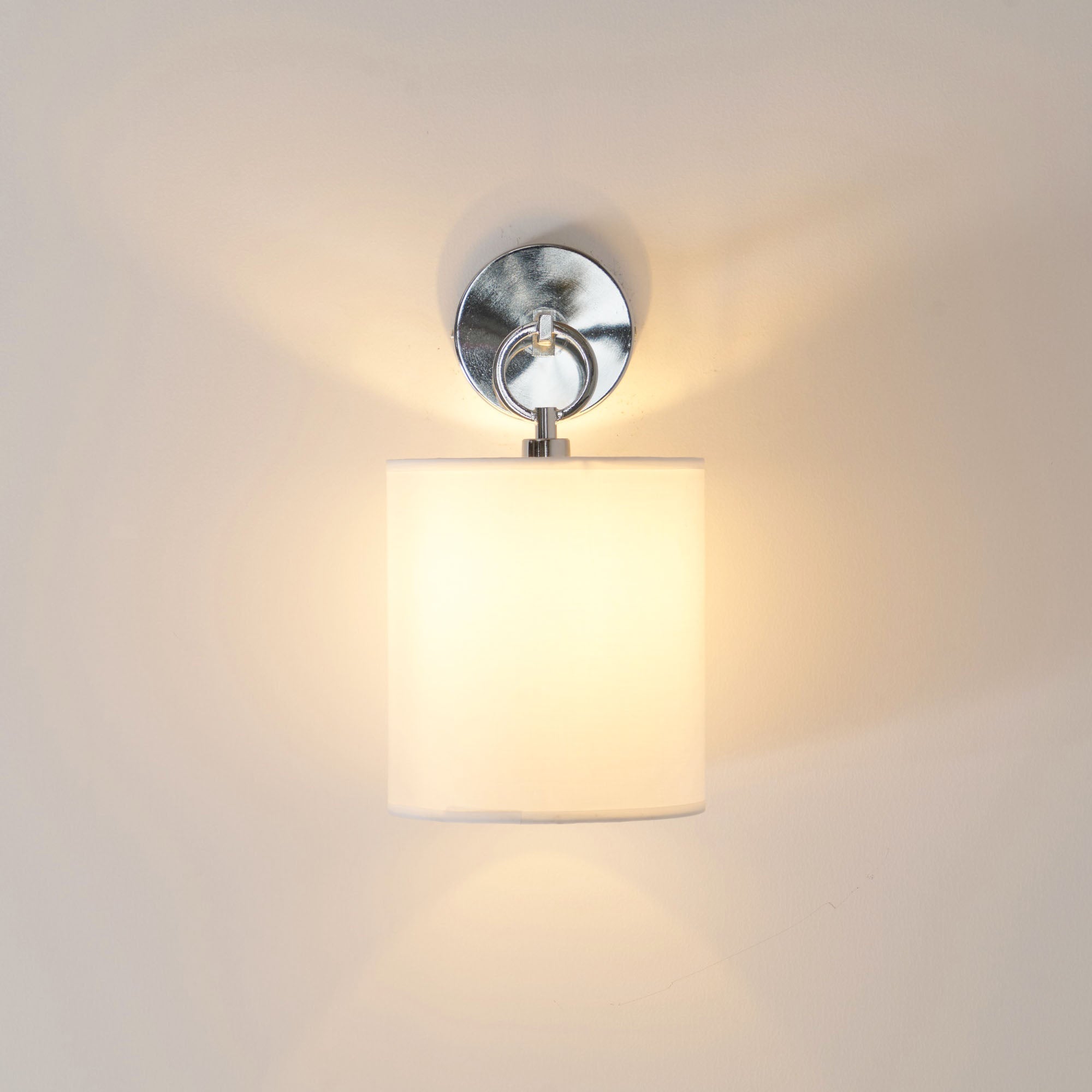 Crescent Ring Wall Sconce – LED Modern Wall Lighting Fixture Soft Ambient Glow