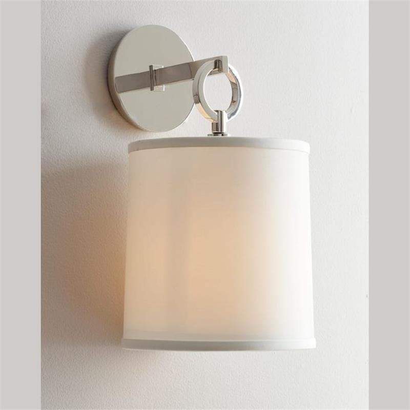 Crescent Ring Wall Sconce – LED Modern Wall Lighting Fixture Soft Ambient Glow
