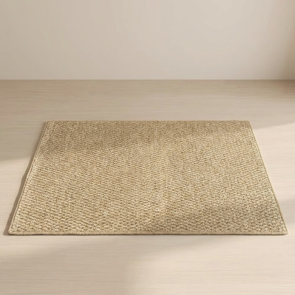 Tesslyn Jute Entry Mat – Natural Woven Doorway Rug Washable Non-Slip Hallway Runner Entryway