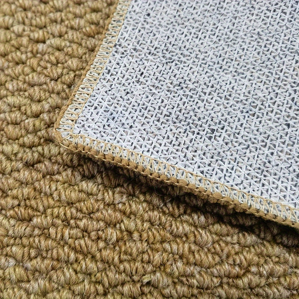 Tesslyn Jute Entry Mat – Natural Woven Doorway Rug Washable Non-Slip Hallway Runner Entryway