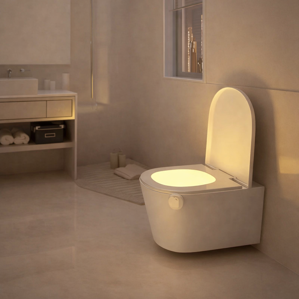 Chromasense Toilet Bowl Light – Motion Sensor LED Bathroom Night Light Color Changing Automatic