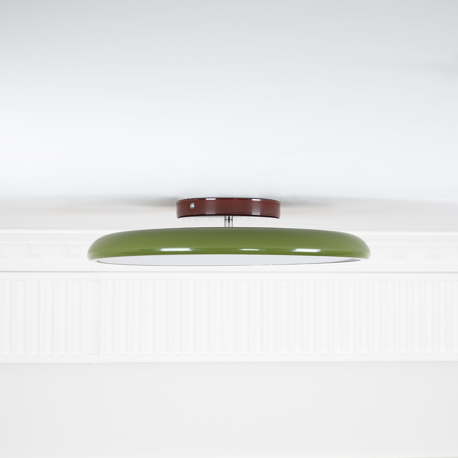 Drame Glow Ceiling Light – Adjustable LED Semi-Flush Ceiling Lighting Fixture