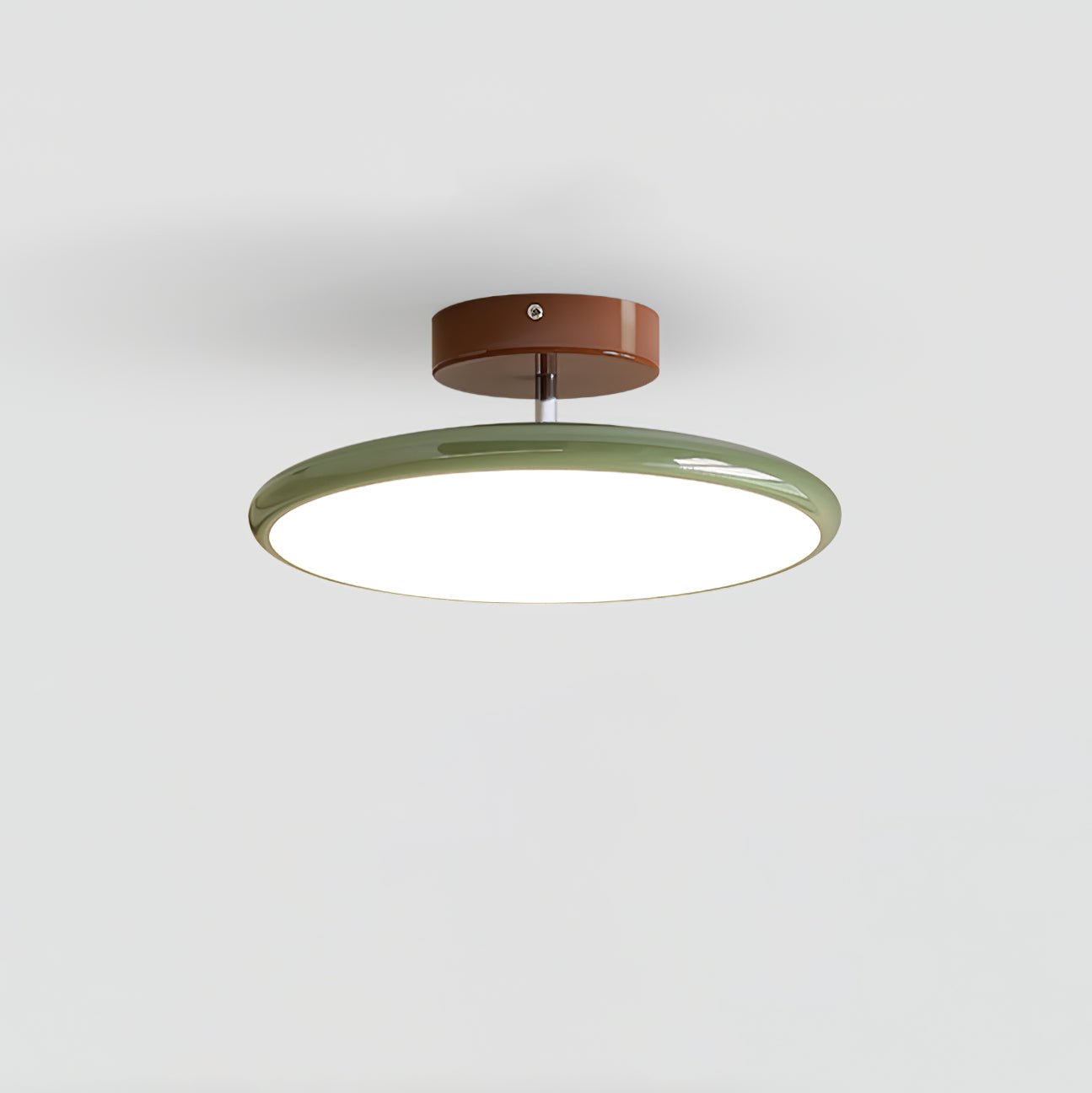 Drame Glow Ceiling Light – Adjustable LED Semi-Flush Ceiling Lighting Fixture