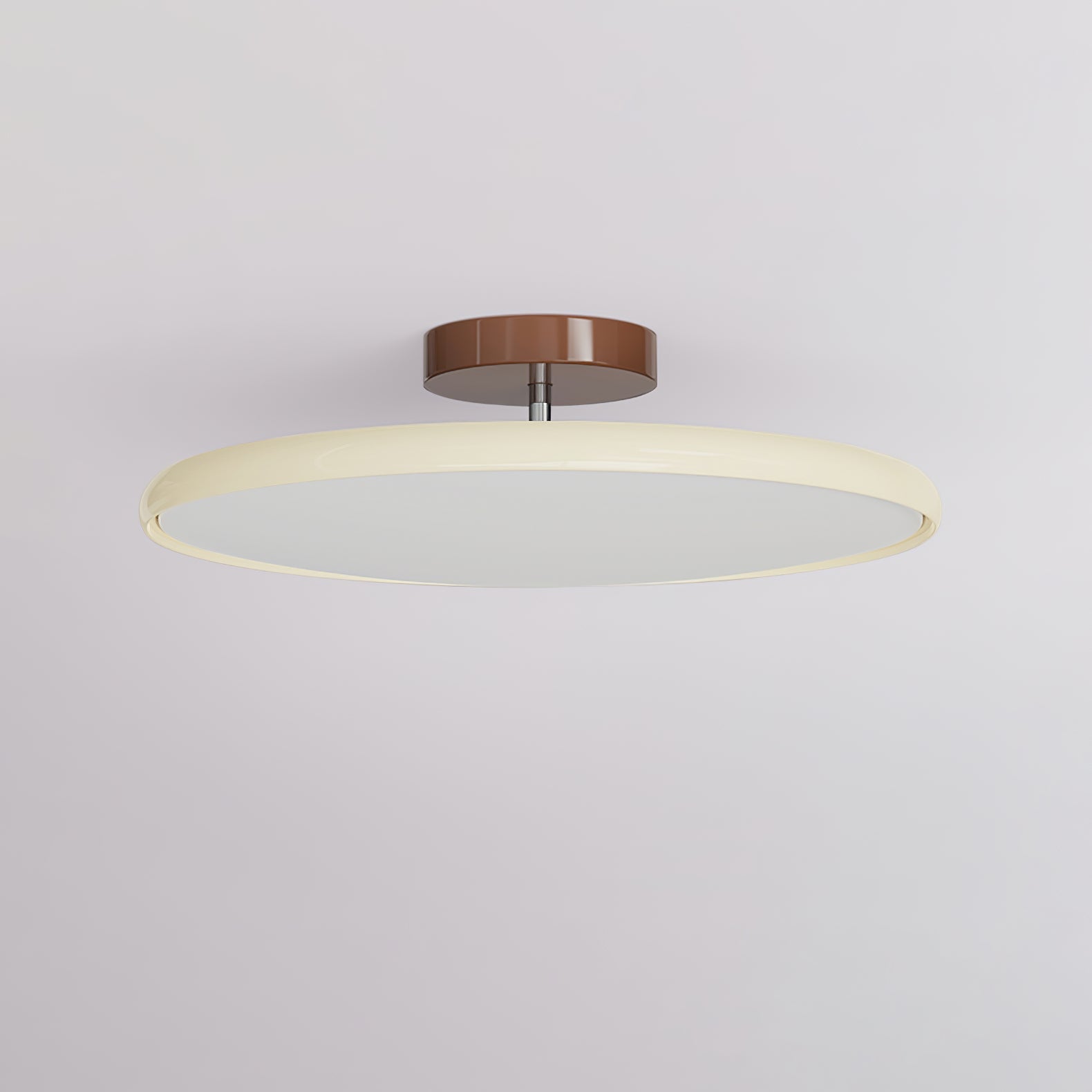 Drame Glow Ceiling Light – Adjustable LED Semi-Flush Ceiling Lighting Fixture